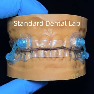 Komfortable Schnarchmittel-Mundstück mit hartem Außen und weichem Innenraum