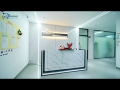 Digitale Zahnimplantatbrücke aus Titanium Ivoclar Hybrid Zirkoniebrücke